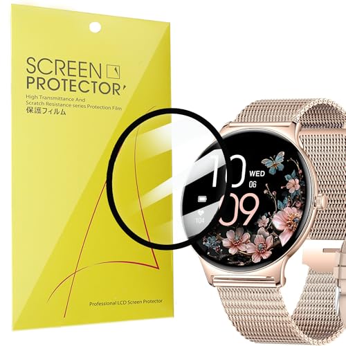 Film écran LIGE FV12 Lamshaw anti-choc pour éviter les rayures sur montre connectée 3,6 cm