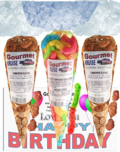 Love You Happy Birthday Almonds y Gomas 20 OZ Pack 3 miniatura 1