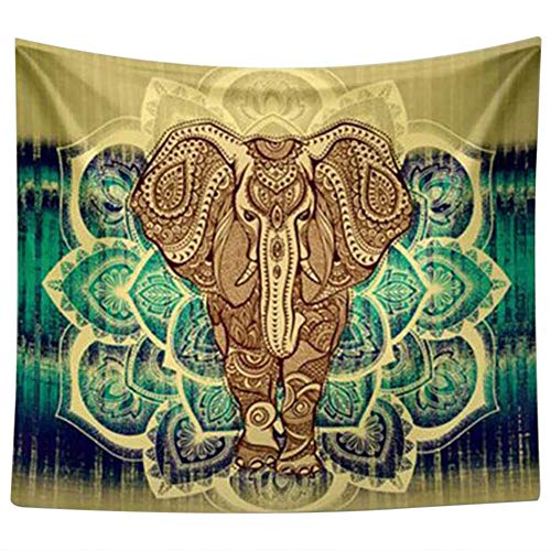 Tapeçaria indiana de poliéster mandala para pendurar na parede, tapete de mesa de piquenique para io