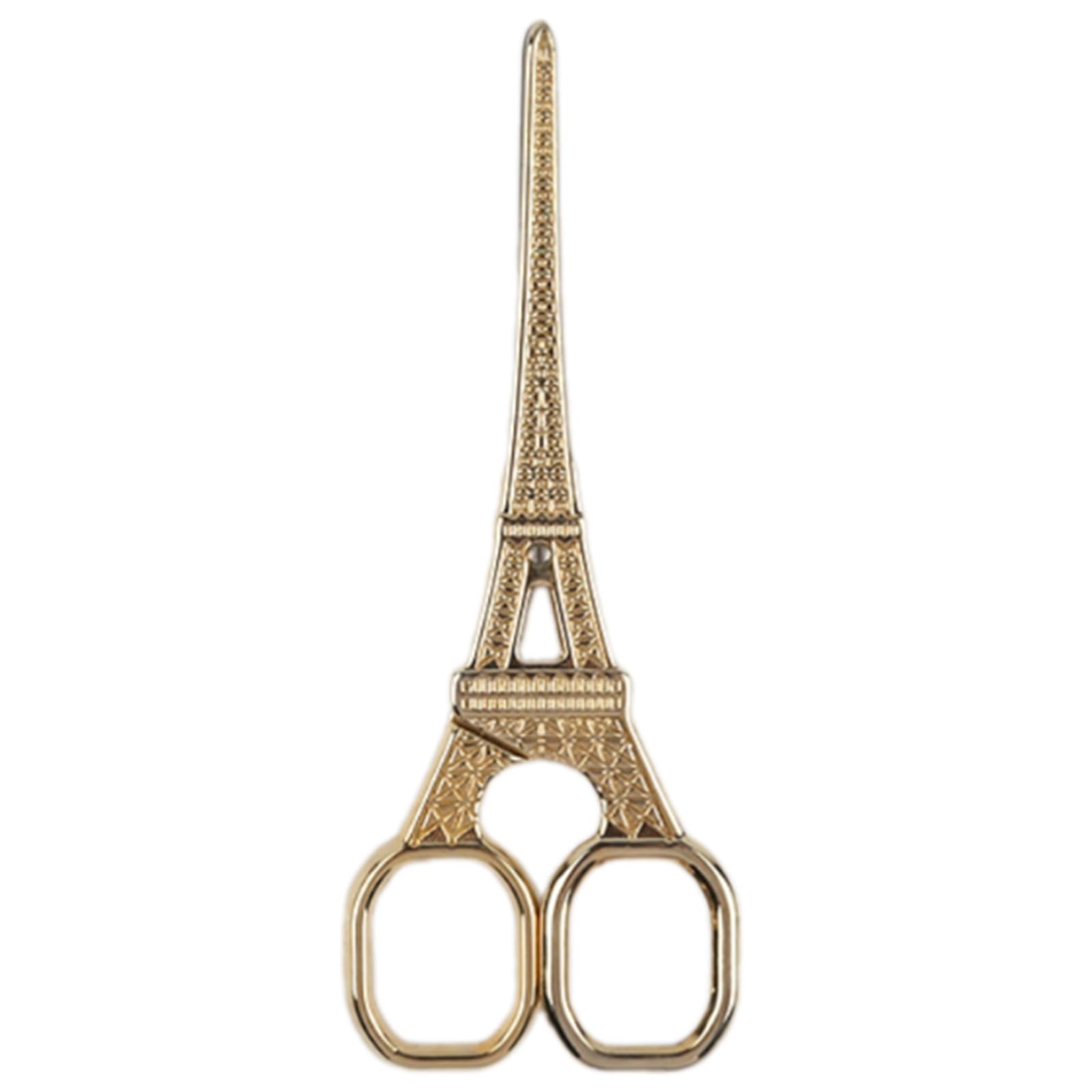 Tsophreniq Ergonomic Scissors Rustproof Stainless Steel Scissors Household Cutting Tool for Cutting Paper Fabric and Sewing Project Antique Sewing