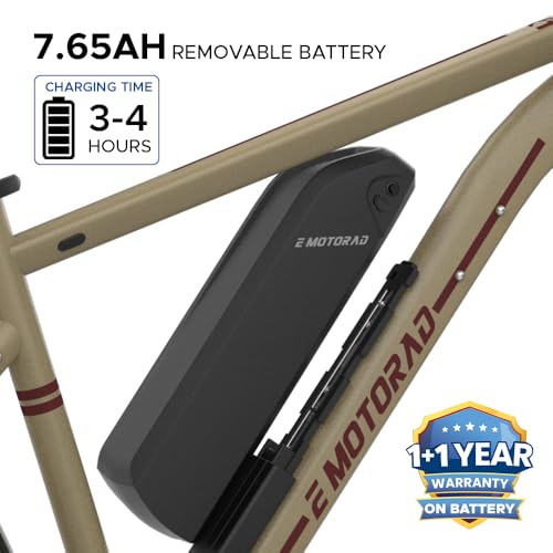 Image of EMotorad X1 Electric Cycle for Men & Women | 45km Range | Removable Battery