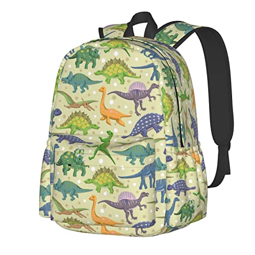 Sac à dos dinosaure 43 cm grand compartiment ordinateur ado