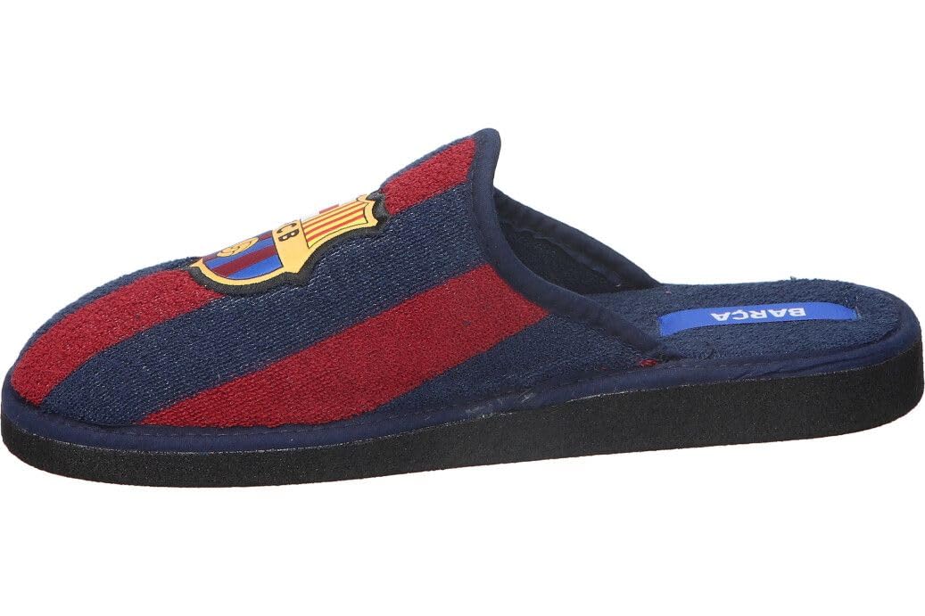 MARPEN SLIPPERS Zapatillas de Casa Hombre Verano Barcelona FC Oficiales – Zapatillas Para Casa Hombre Pantuflas Hombre Unisex Antideslizantes, Suela EVA, Lavables - Hechas en España