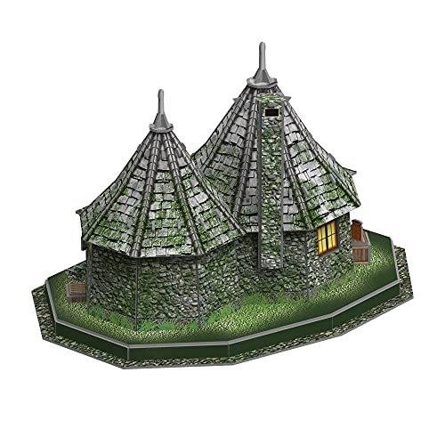 Puzzle 3D de la cabaña de Hagrid de Harry Potter, juguete de construcción 08482 3