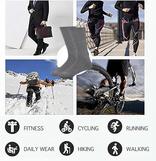 Image of Women Cotton Crew Socks Soft Comfortable Thin And Breathable on Top Durable Double Layer Cushioned Reinforced Sole.