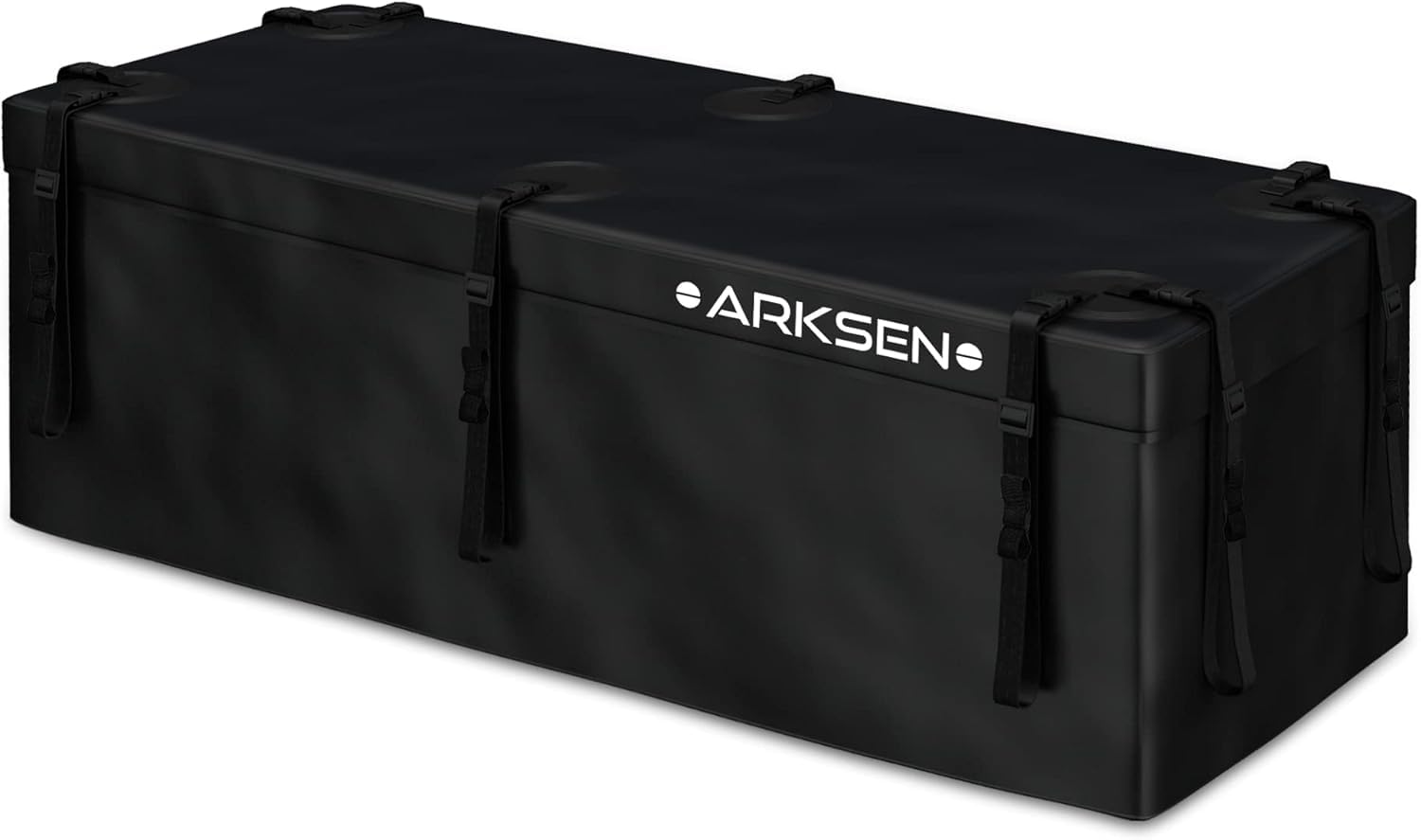 ARKSEN Waterproof Hitch Cargo Carrier Bag for 20" x 60" Baskets, 15 Cubic Feet Large Capacity Luggage Storage (58" L x 19" W x 24" H) for Car Truck