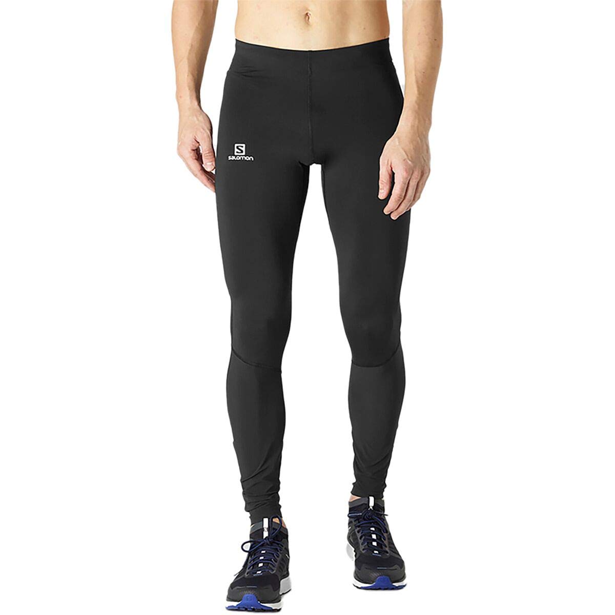 SALOMON mens Agile Tight Running Pants, Jersey