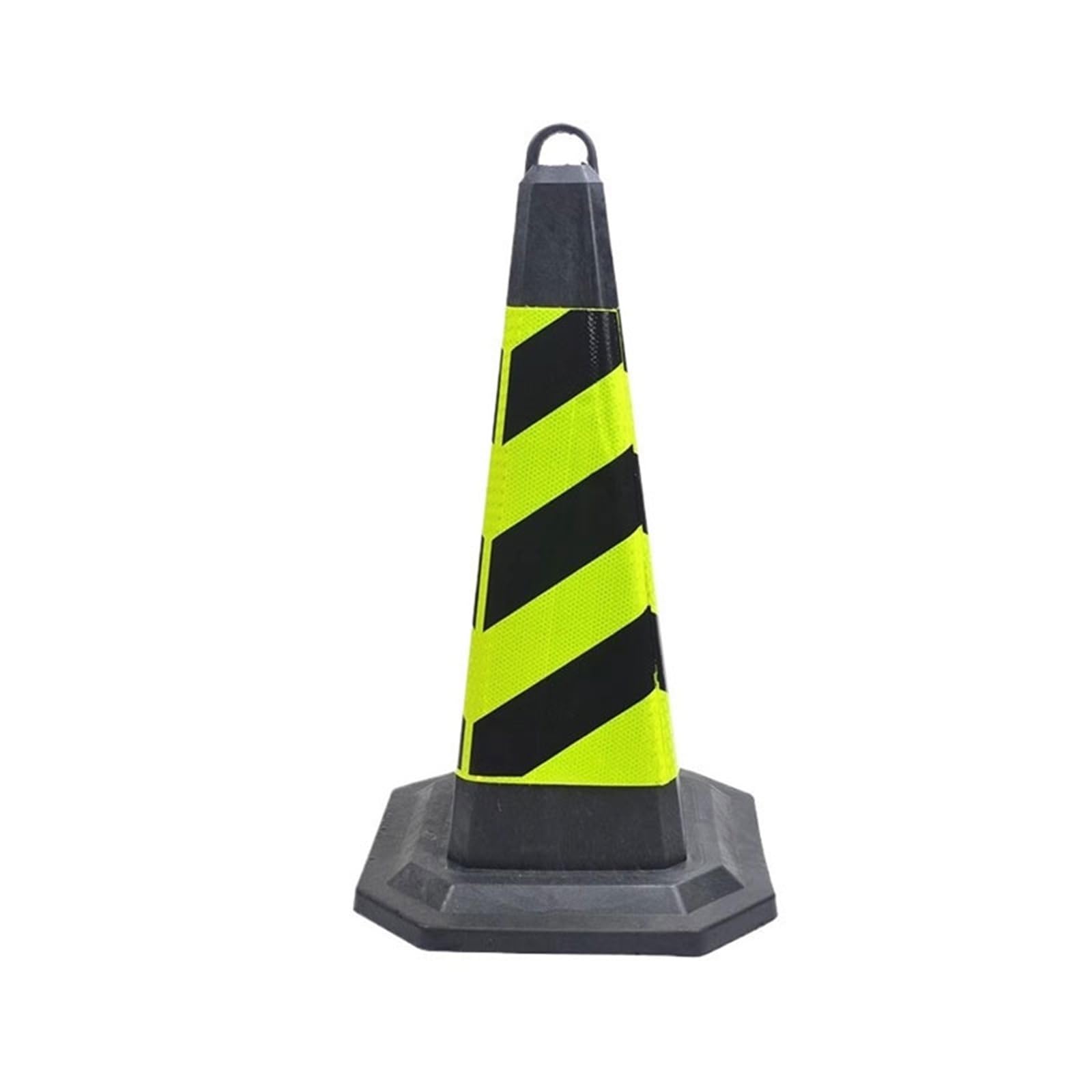 Traffic Safety Cones 5Pcs with Reflective Strips for Road Parking Driving Practice Safety Cone(Yellow)