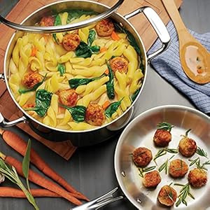   Tramontina-Tri-Ply-Clad-Stainless-Steel-10-Piece-Cookware-Set-with-Glass-Lids-Pots-and-Pans-Kitchen-Set-Induction-Ready-Dishwasher-Safe-NSF-Certified-Made-in-Brazil