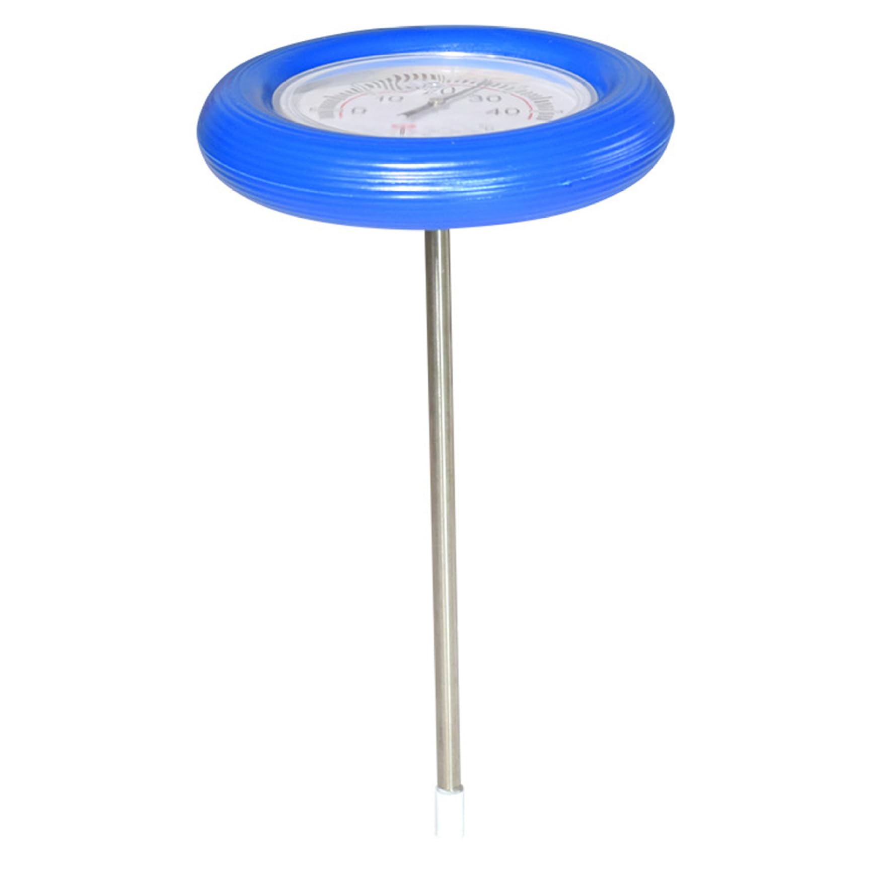 Pool Thermometer 7x12 0-40℃ Stianless Steel Floating Pool Thermometer with Easy Read Scale Multi-Purpose Temperature Meter for Spa, Hot Tub, Baby Shower, Fish Tank Floating Easy Read