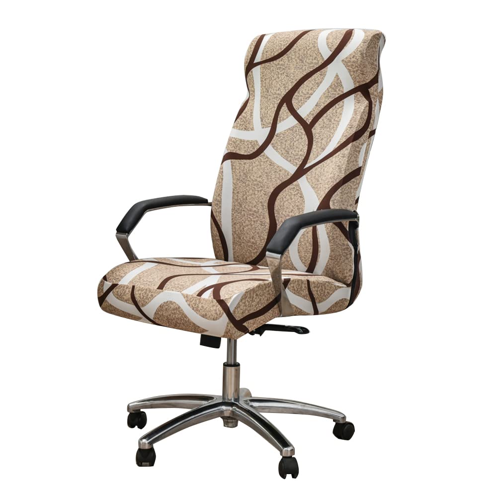 CHNSHOME Funda para Silla de Oficina Funda elástica para Silla de Ordenador Funda para Silla giratoria