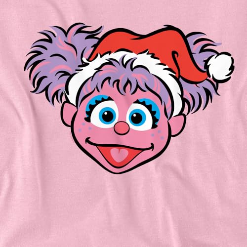 Sesame Street Christmas Santa Hat Abby Cadabby Face Kids T Shirt for Youth Toddler Boys and Girls3