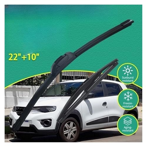 Balais Pare-Brise Renault Kwid Premium Lame Silicone Longue Durée