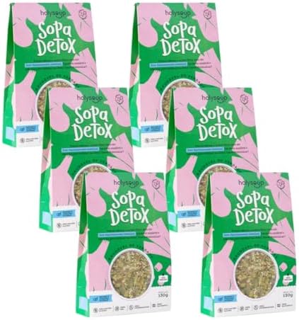 Kit 6 Und Sopa Saudável Sopa Detox HolySoup - Sem Glúten, Sem sal...