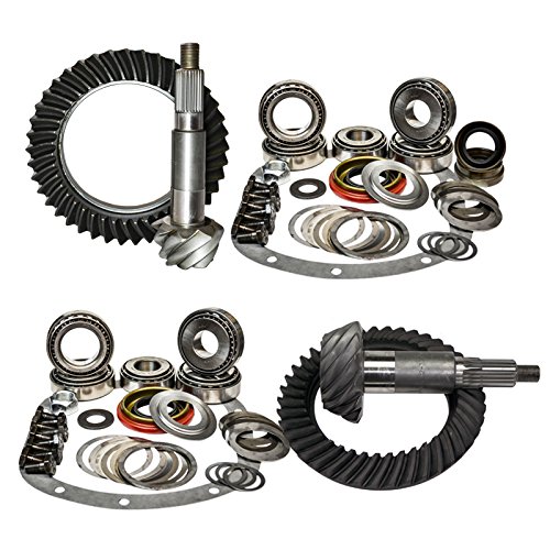 Nitro (GPXJ825-2-4.56) 8.25" Front and Rear 4.56 Ratio Gear Package Kit for Jeep Cherokee XJ with Dana 30/Chrysler