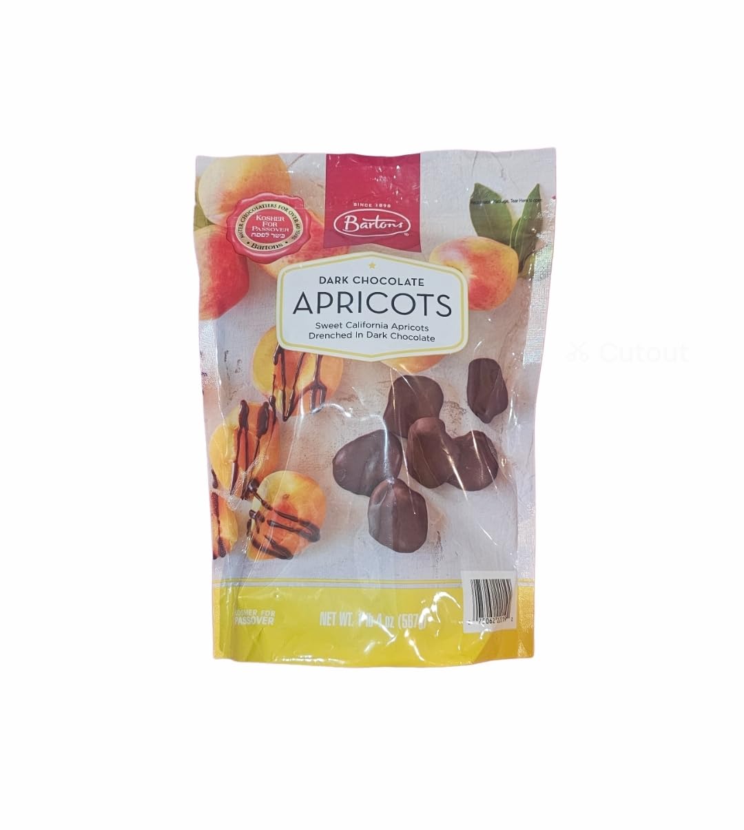 Dark Chocolate Apricots Net WT. 1 lb 4 oz
