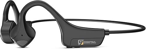 Auriculares de conducción ósea Bluetooth 50 auriculares inalámbricos de oreja abierta con micrófono integrado auriculares impermeables auriculares