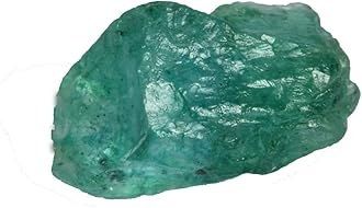 GEMHUBLoose Gemstones For Jewelry Making 10-980 Carat Raw Rough Green Emerald Natural Gemstone | Crystal And Healing Stones