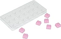 Vista 29 de Restaurantware Pastry Tek - Moldes de postre de 10.8 x 5.3 pulgadas, 10 moldes de cilindro rígido para chocolate, 24 cavidades, aptos