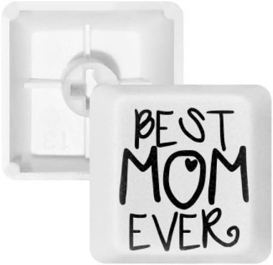 DIYthinker Best Mom Ever Words Mother's Day Keycap Mechanical Keyboard PBT Gaming Upgrade Kit