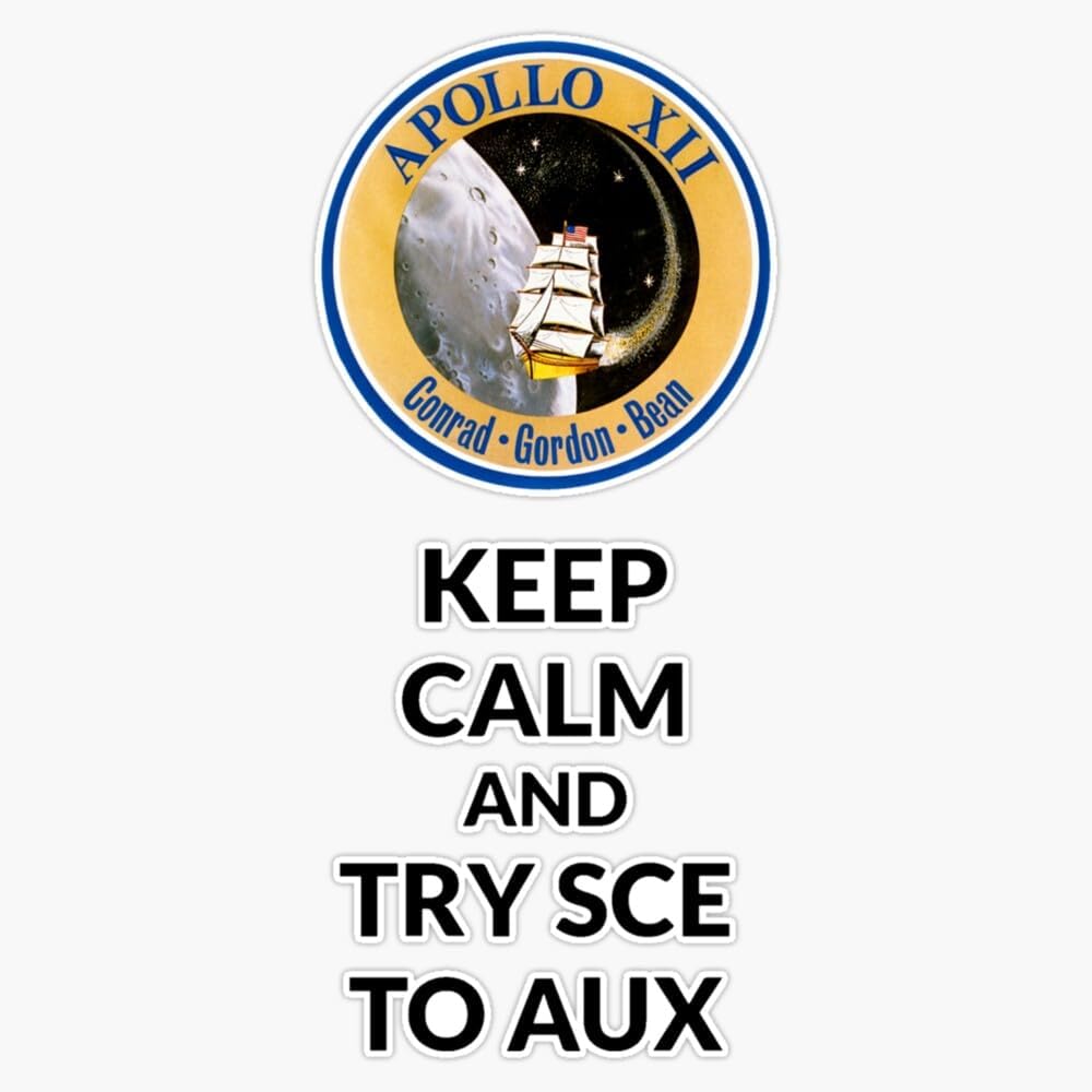 Amazon.com - Apollo 12 Sticker Bumper Sticker Vinyl Decal 5