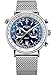 Produktbild Rotary | Herren Henley Chronograph | stahlgeflecht Armband | blaues Zifferblatt GB05235/05