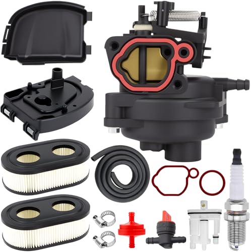 799584 594058 Carburetor Compatible With B&S 594057 594529 For Craftsman M110 M230 M210 M400 Lawn Mower For Troy Bilt TB110 TB200 103M02 09P702 550EX 625EX 675EX 725EXI LC121P Series 163cc Engine Carb