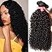 YIROO Brazilian Virgin Curly Hair Weave Remy Human Hair Extensions Brazilian Hair 3 Bundles Natural Color 95-100g/pc (12 14 16inch, Natural color)