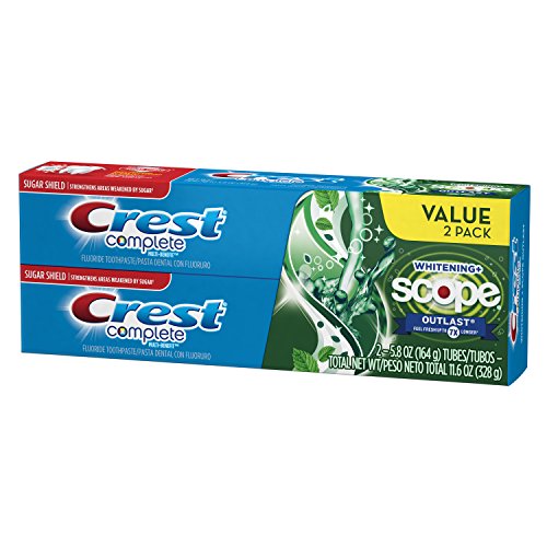 Crest Dentifrice Outlast Whitening Action Blancheur Durable Pack de 2 Tubes - 4