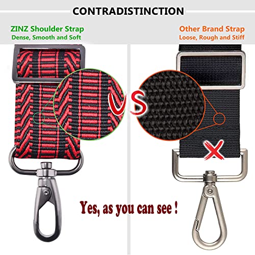 Image of ZINZ Bag Shoulder Strap, Padded Adjustable Shoulder Strap Replacement