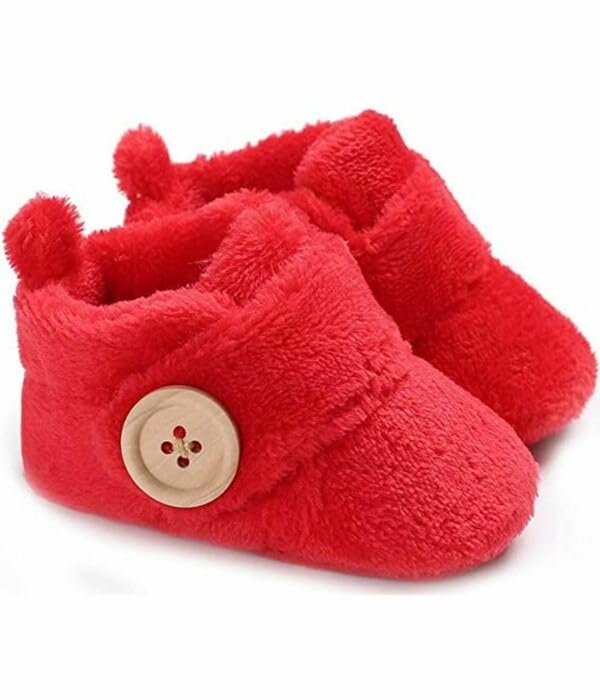 Image of Star Fish Baby Boys & Girls 3 TO 12 Months Skin Friendly Comfortable Baby printed Booties