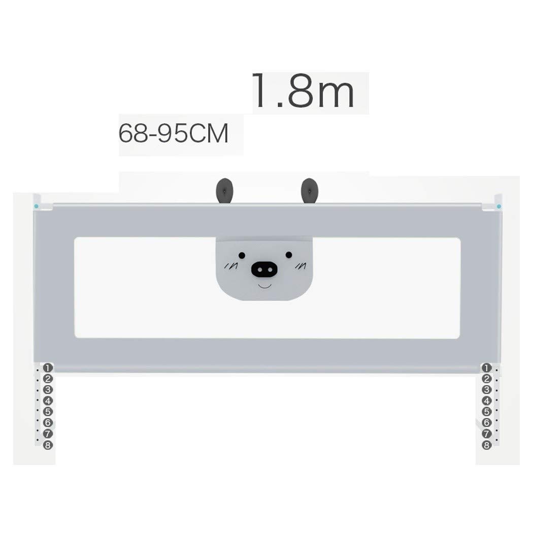 Barandillas para Cama, Valla de Seguridad Infantil Resistente a roturas, Protector Lateral para Cama, cerramiento Universal (Color: B, Tamaño: 150 cm - 1 Pieza)