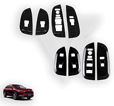 KUTOOK New Model ZR-V ZR-V Hybrid RZ Series ZR-Ve:HEV rz3rz4 rz5 rz6 Parts Door Switch Panel Power Window Switch Cover (with Rear Seat Heater & Piano Black)