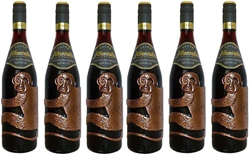 Affentaler Spätburgunder Qualitätswein Affenflasche 2023 6 Flaschen zu 0,75 Liter
