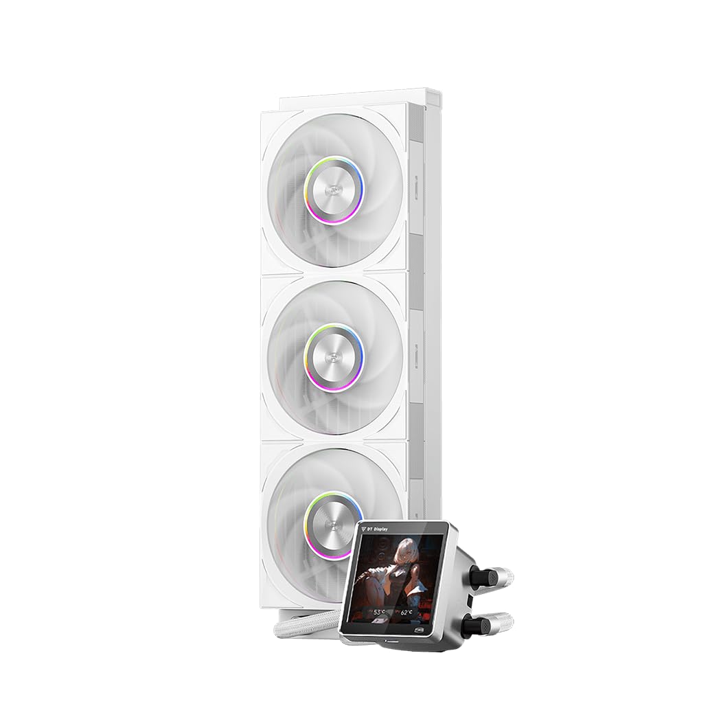 Amazon | PCCOOLER CPS DT360 ARGB ディスプレイ 液体クーラー