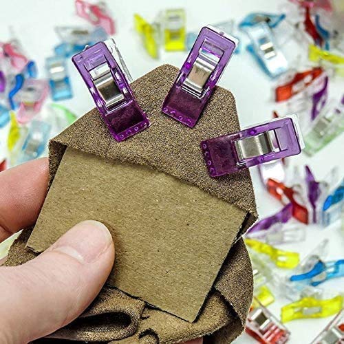 Lot de 30 pinces à coudre pour tissu et clips polyvalents
