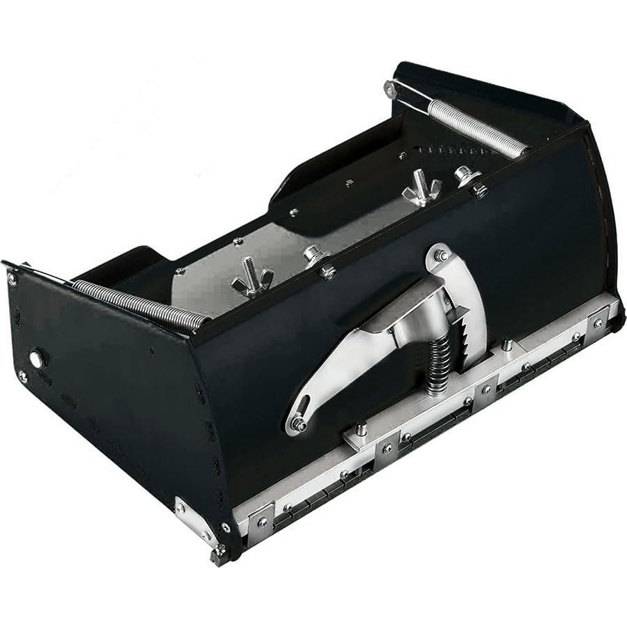 Scatola di Finitura per Cartongesso in Alluminio con Regolazione Rapida 12in | Chiusura a Regolazione Rapida, Corpo in Alluminio e Manico Antiscivolo Offrono Controllo per Pareti, Angoli e Soffitti