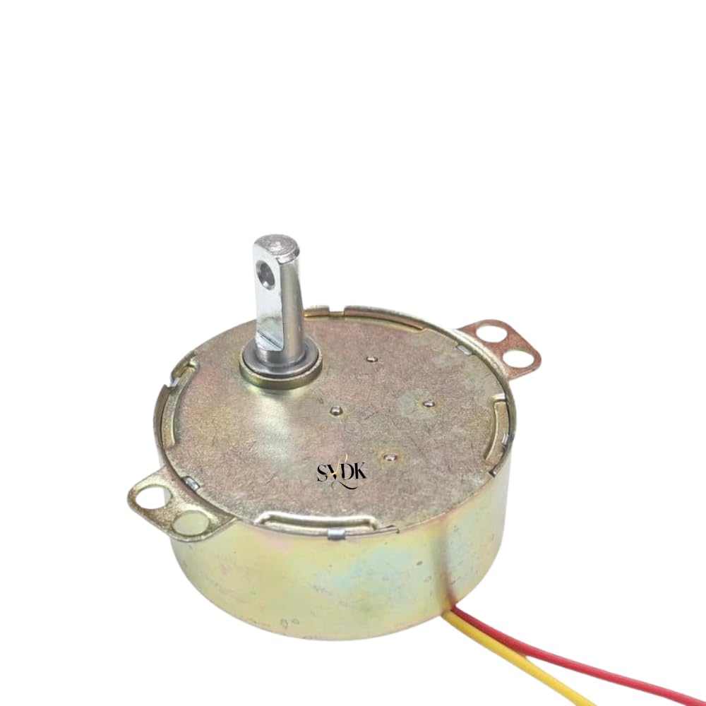 SVDK 220-240V AC Synchronous Motor with D-Shaft – 5/6 RPM, 4W Auto Swing Type – Designed for Use in Incubators, Air Coolers, Robotics, and Automation Systems-image-21