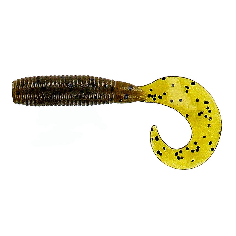 Yamamoto 40-20-297 Single Tail Grub, Green by Yamamoto — image 1