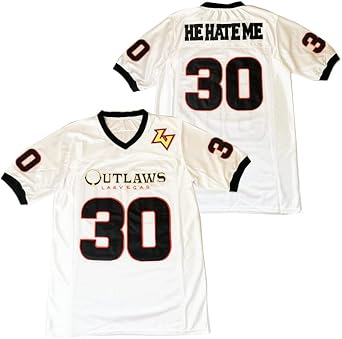 American Football Jersey Lasvegas he Hate me Jerseys Sewn