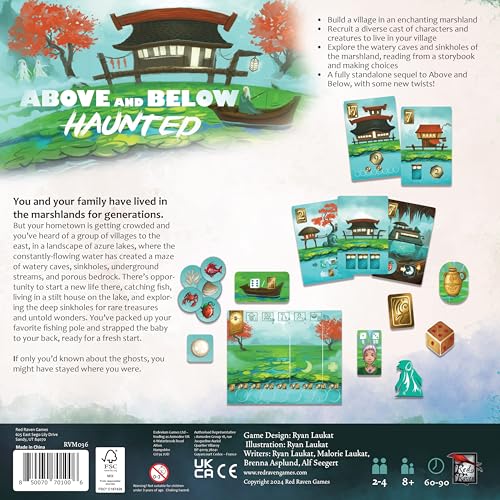 Above and Below: Haunted juego de mesa miniatura 4