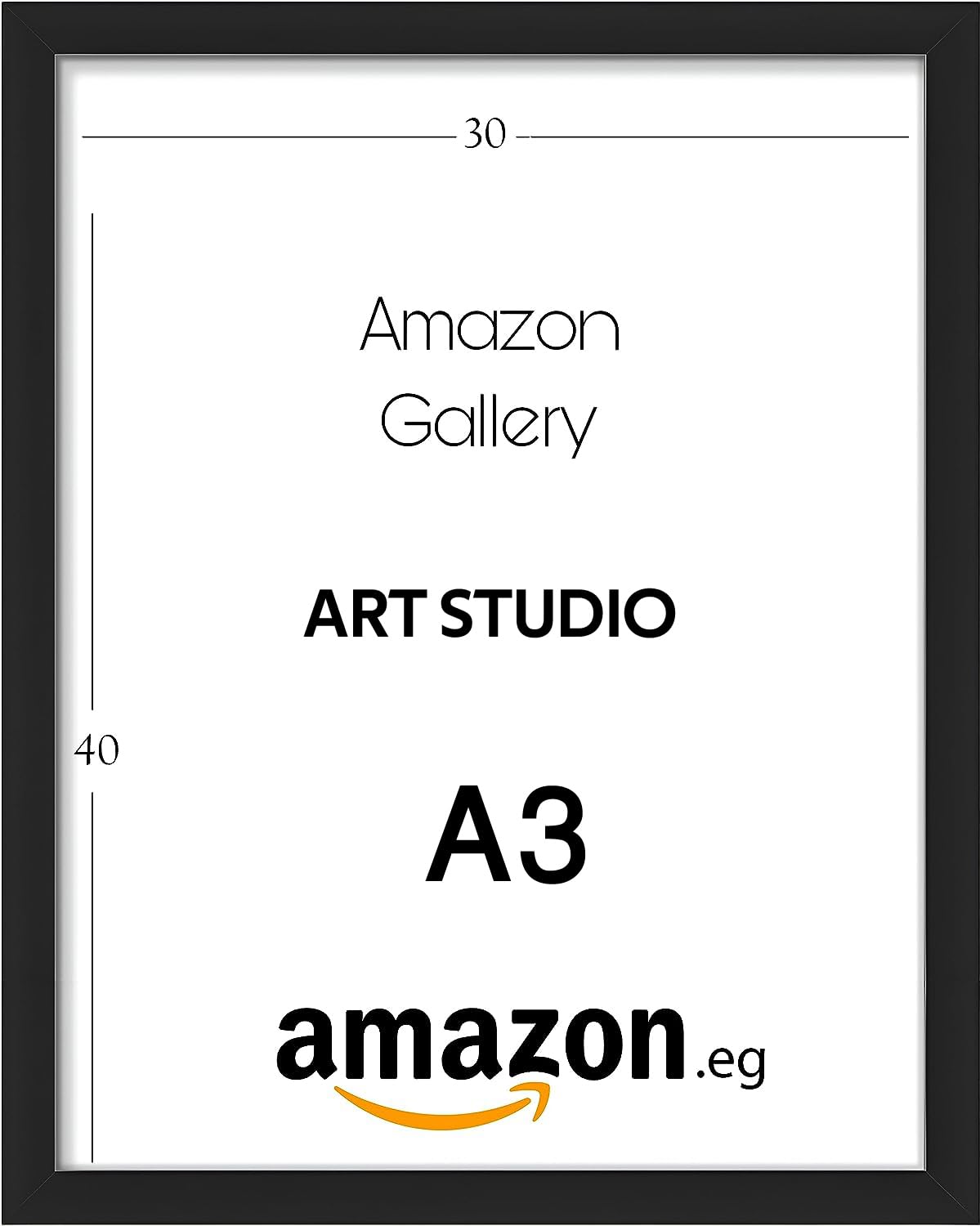 Picture Frame (Black-M, A3-30x40)