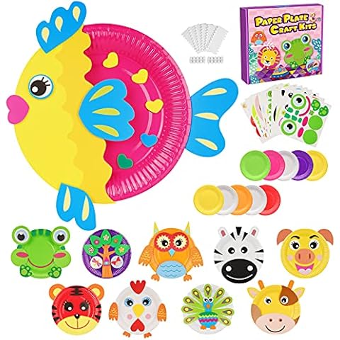 Arts and Crafts for Kids, Kids Crafts for Girls Gifts for 3 4 5 6 Year Olds Girls Craft Kits for Kids Toys for 3 4 5 6 Year Old Girls 3 4 5 6 Year Old Girls Gifts Crafts for Kids Girls Toys Age 3-12 Cover
