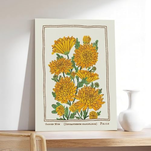 Poster rétro sur toile 50x75 cm grand format idéal déco salon chic - 7