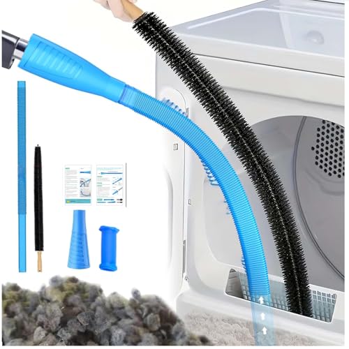 3 Pack Universal Dryer Vent Cleaner Kit Tumble Dryer Cleaning Hose