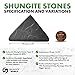 Shungite World Authentic Shungite Pyramid Unpolished 70 mm / 2.75