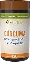 Cúrcuma Com Colágeno Tipo 2 e Magnésio 120 Cápsulas Prime Ervas
