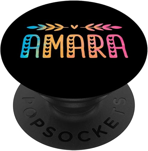 Regalo temático Amara regalo personalizado para Amara PopSockets intercambiables PopGrip