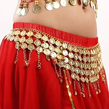 ベリーダンス衣装　チェーンコインベルト　Import ベリーダンス衣装 チェーンコインベルト Import ベリーダンス
