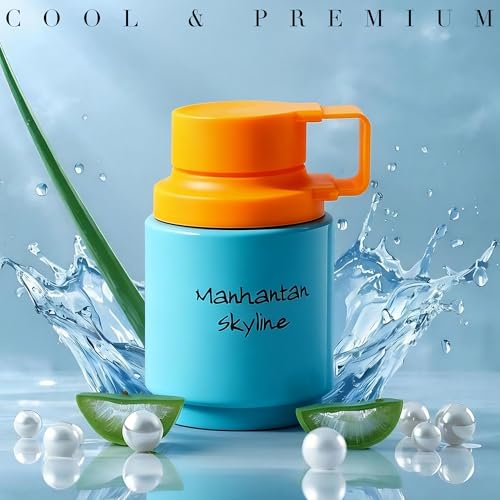 Image of Manhattan Skyline Men's Cologne 3.4 Fl. Oz Eau De Parfum, Fresh Lavender, Coconut & Tobacco Scents, Modern Masculine Fragrance